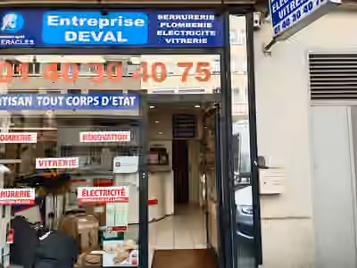 Deval Serrurier Plombier Paris 15