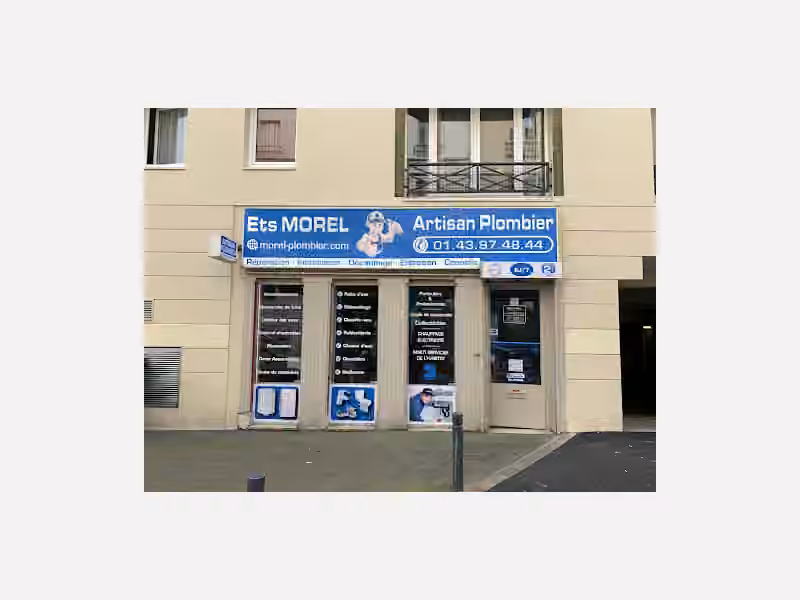 Artisan Plombier - Ets MOREL