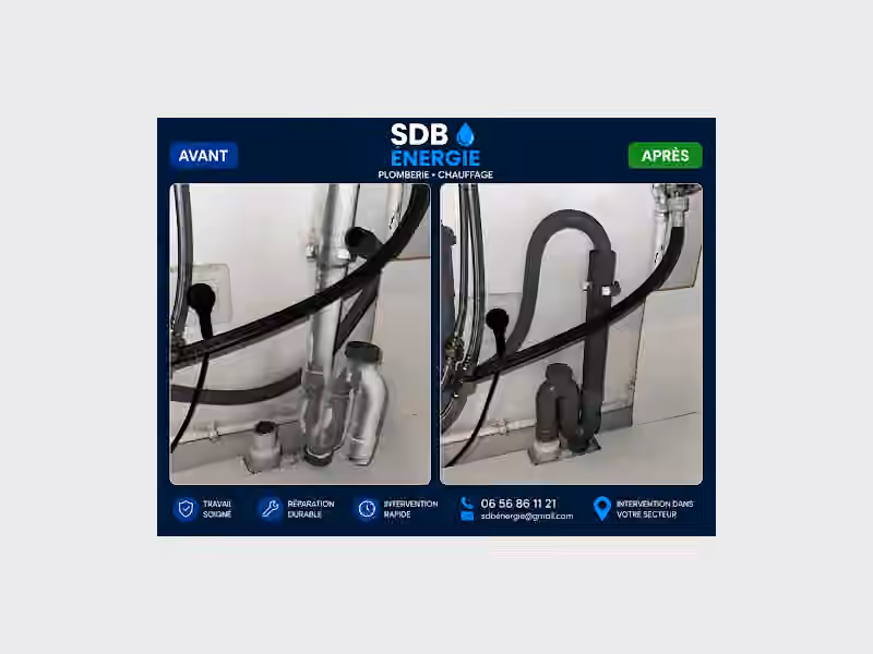SDB ENERGIE | Plombier dépannage 7j/7