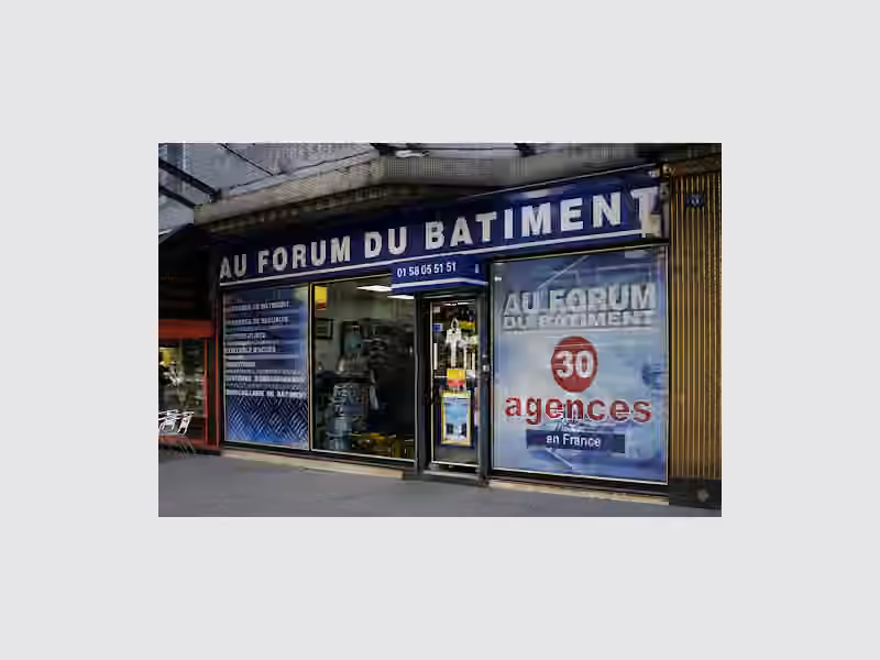 Au Forum Du Bâtiment - Plomberie Paris 17
